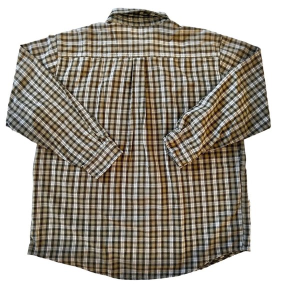 Carhartt Men's Original Fit Loden Green Cotton Flannel Button Up Shirt Size XL - Picture 2 of 12